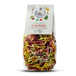 Stringhettte 6 Sapori - 6 Geschmacksrichtungen 250 g