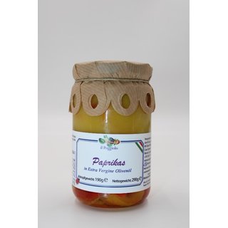 Peperoni in olio extravergine di oliva 290g